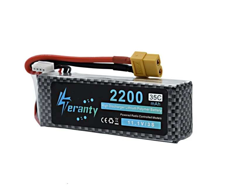 3S Lipo 11.1v 1500mAh 2200mAh 3300mAh 4200mAh 5200mAh 10800mAh Battery For RC Car/Airplane/Helicopter 11.1v Rechargeable Battery