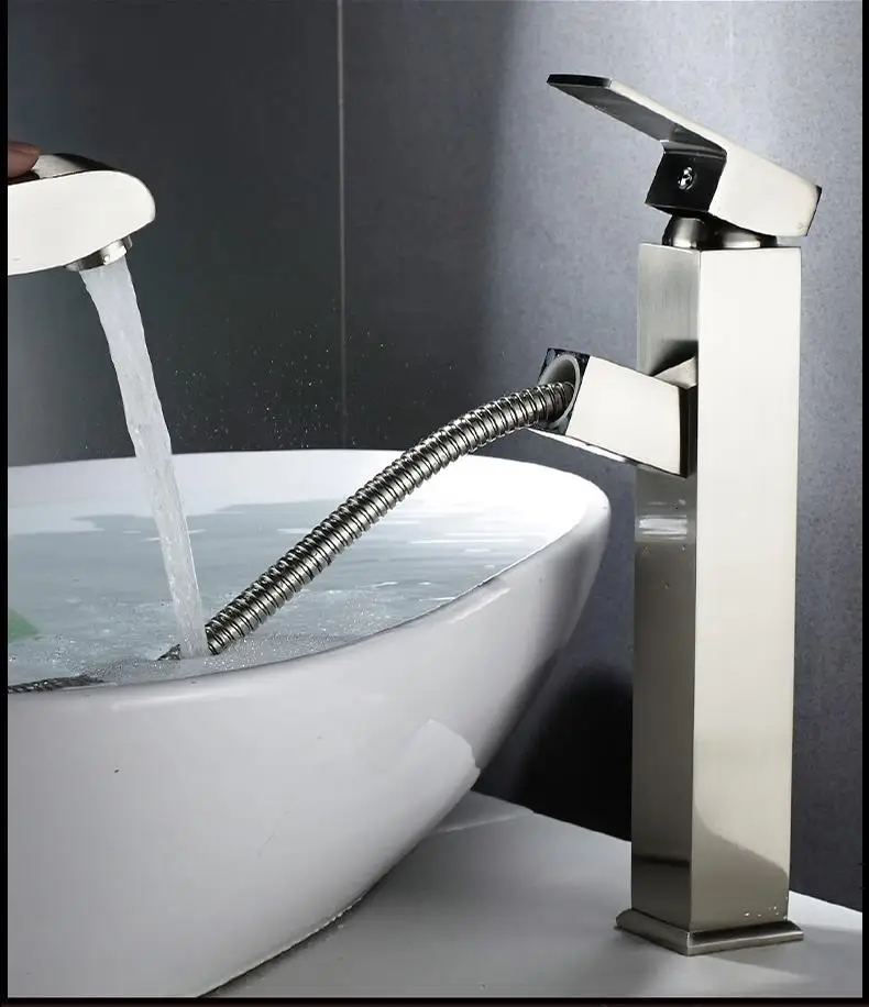 Tap Kran Rubinetto Bagno Waterfall Preta Basin Cuba Robinet Salle De Bain Grifo Lavabo Banheiro Torneira Bathroom Sink Faucet