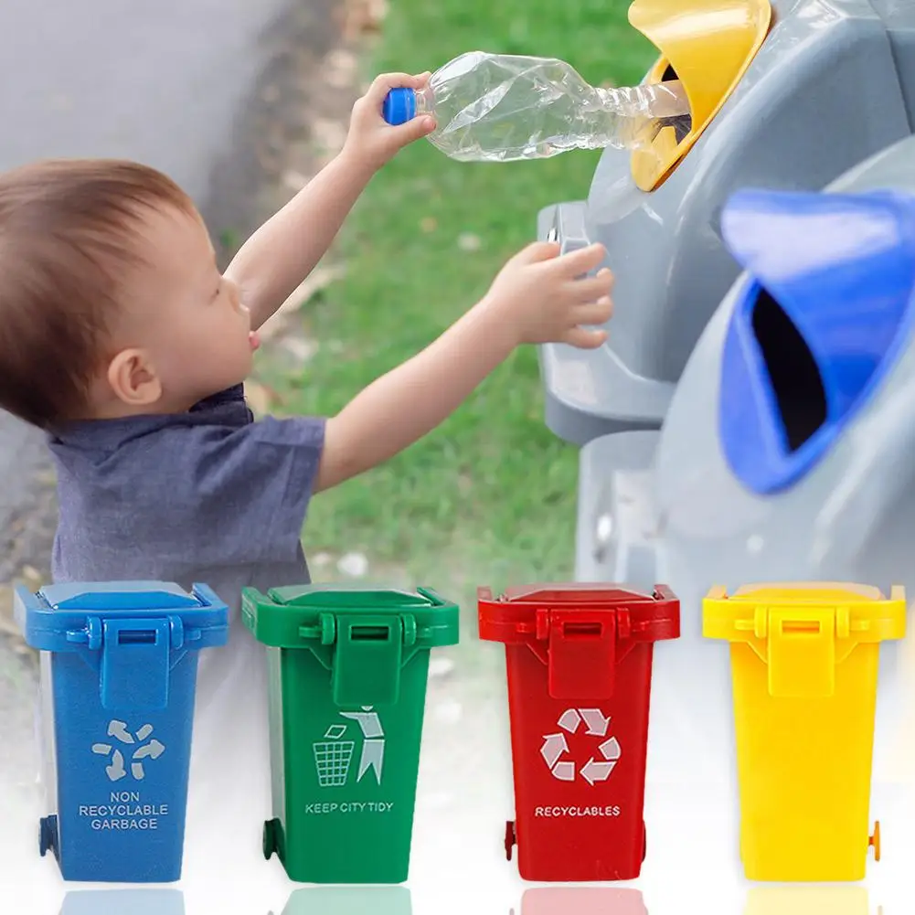 

Trash Bin Garbage Can Container Develop Children Intelligence Fashionable Plastic Children Kids Creative Novelty Funny Toy