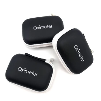 

3 Pcs EVA Neutral Oximeter Zipper Bag Storage Bag Neutral Oximeter Storage Box Oximeter Cover Kit Bag EVA Neutral Dropshipping