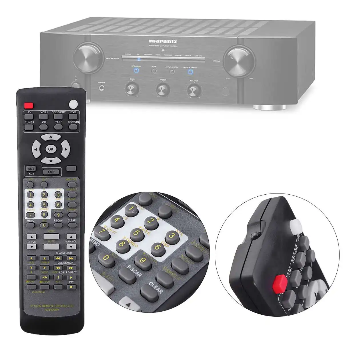 

New Origina For Marantz AV Receiver Remote Control SR4200 SR4300 SR4400 SR4600 SR5500 RC5200SR RC5300SR RC5400SR RC5600SR SR6200
