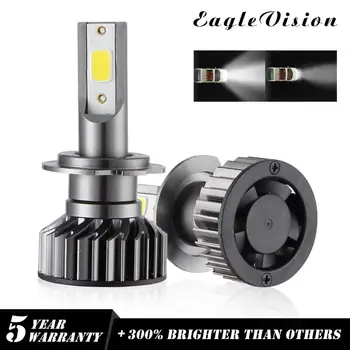 

1500W 280000LM High Beam Xenon 6000K White Car Headlight Bulbs Car Automobiles 2PCS COB H7 LED Headlight Bulb Kit