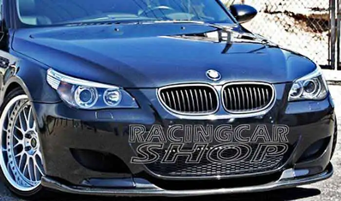 HAM STYLE REAL CARBON FIBER FRONT LIP UNDER SPOILER for BMW E60 M5 TaiWan front bumper