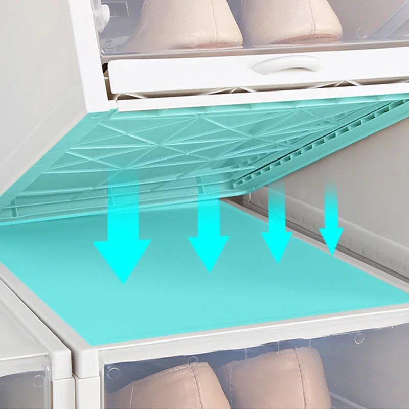

Pull Out Drawer Type Shoe Box Transparent Plastic Shoe Storage Box BJStore