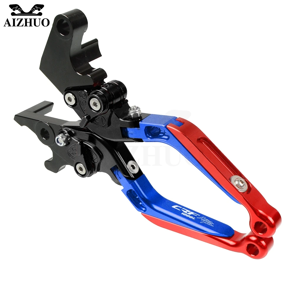 Для Honda CRF1000L Африка Twin CRF 1000 CRF1000 L- мотоцикл рычаг CNC регулируемый складной тормозной рычаг сцепления - Цвет: L