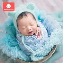 Одеяло для фотосъемки новорожденных, мягкая кружевная корзина, наполнитель, детский Пеленальный реквизит для фотосессии, аксессуары для девочек, детская накидка для фотосессии