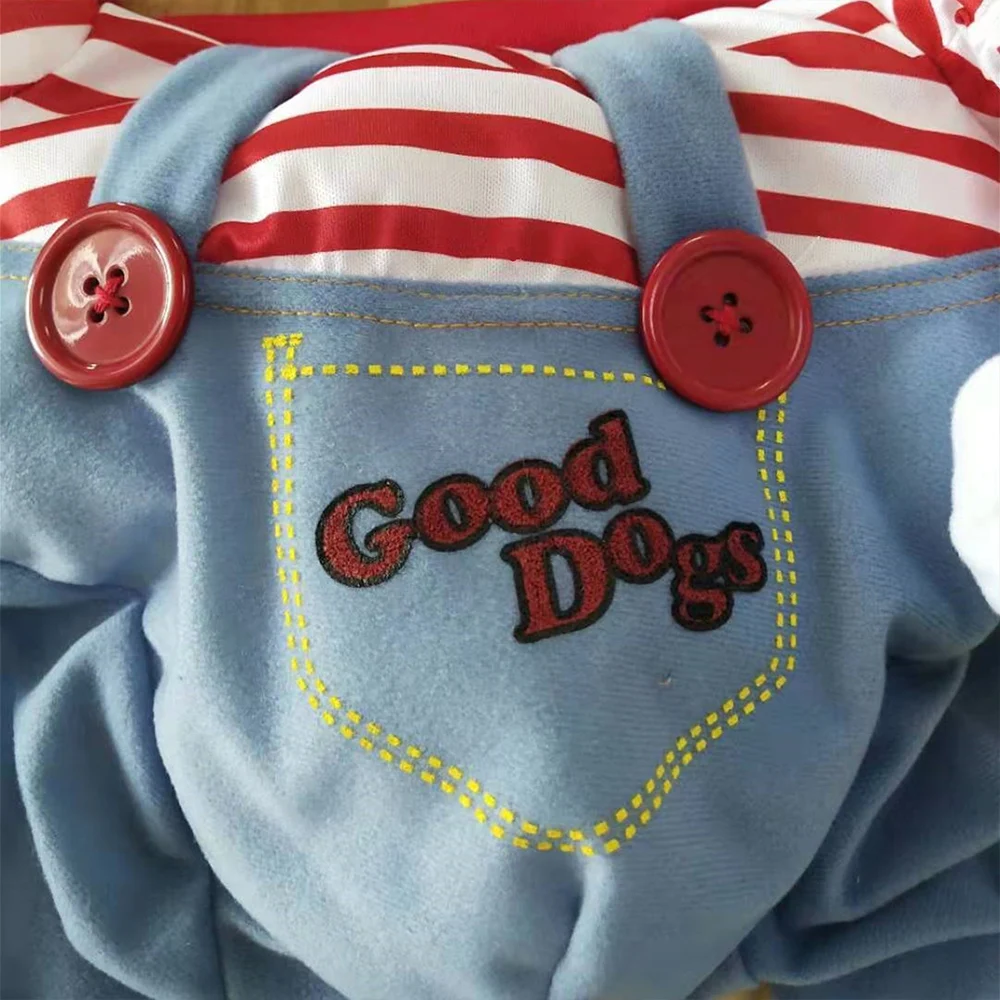 Pet Cat Dog Clothes Cowboy Dog Coat Dog Costume Role Playing Style With Wig Funny Dog 4