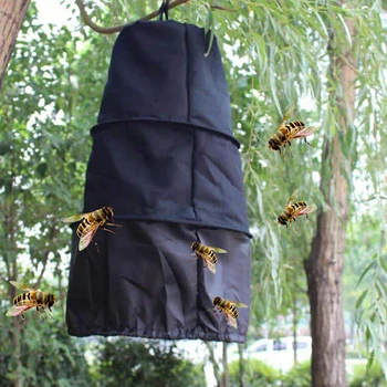 

Bee Cage Collection Safe Hanging Bee Bags Beekeeping Equipment Outdoor Wild Bee Catcher Breathable Cloth Beekeeper Garden Tools