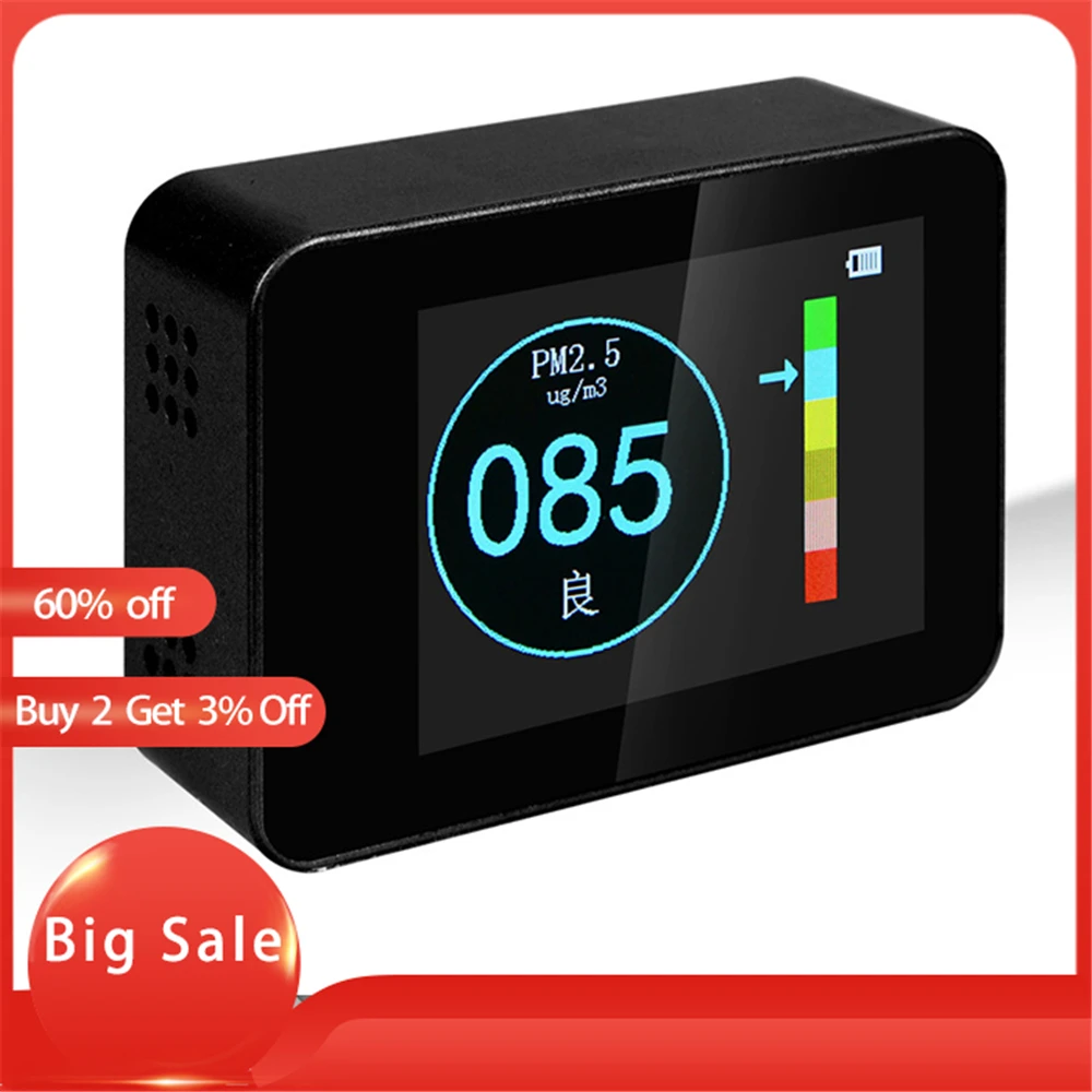 

Negative Oxygen Ions Anion Concentration Detector Fresh Air Negative Measuring Instrument Tester Ion Meter Aero Anion Detector