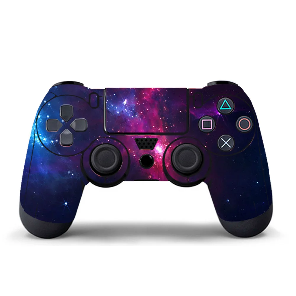 Skin Sticker For PlayStation 4 PS4 Gameing Controller Accessories Protection Anti-slip Decal Stickers For SONY PS 4 Console Case 