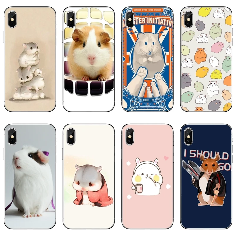 cute cartoon Hamster For Huawei Mate 20 10 9 P30 P20 P10 P9 pro Lite P Smart plus 2019 Accessories phone case | Мобильные телефоны