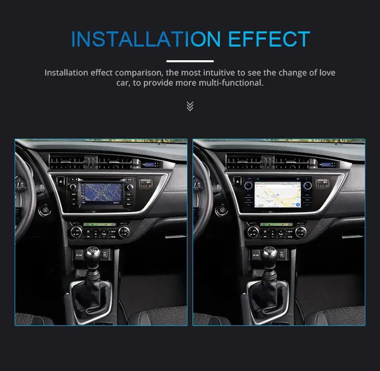 Excellent JDASTON 2 DIN Android 9.0 Car DVD Player For Toyota Auris 2013 2014 2015 Octa Core 4G+64G Car Radio Multimedia GPS Stereo Audio 9