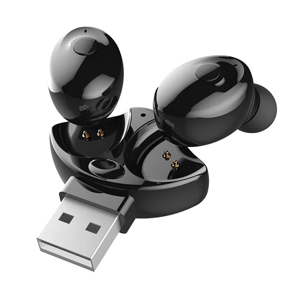XG-17 TWS Bluetooth Headset Mini Wireless Earphones BT5.0 Sport Stereo With Mic For iPhone Samsung IOS | Электроника