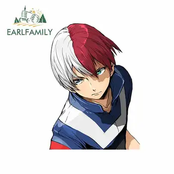 

EARLFAMILY 13cm x 9.2cm For Anime Car Stickers Vinyl Material Fine Decal Personality Motorcycle Occlusion Scratch Decoration