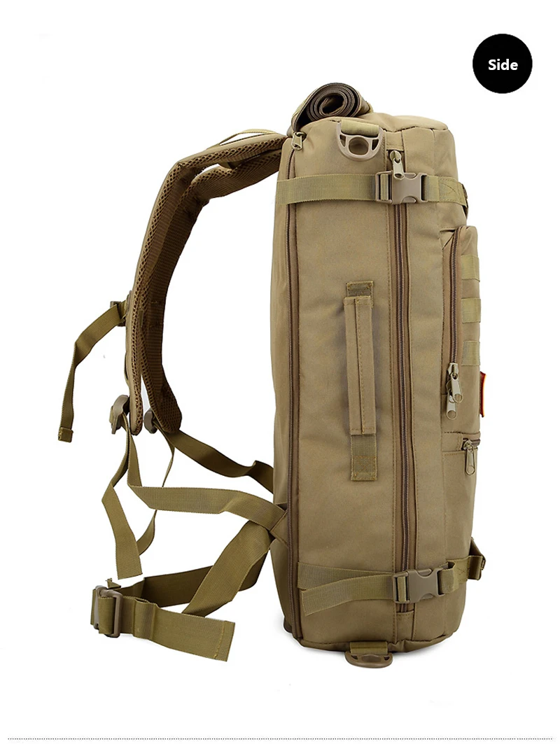 65L большой емкости открытый альпинистский рюкзак Кемпинг Туризм Военный Кемпинг путешествия водоотталкивающая тактическая сумка