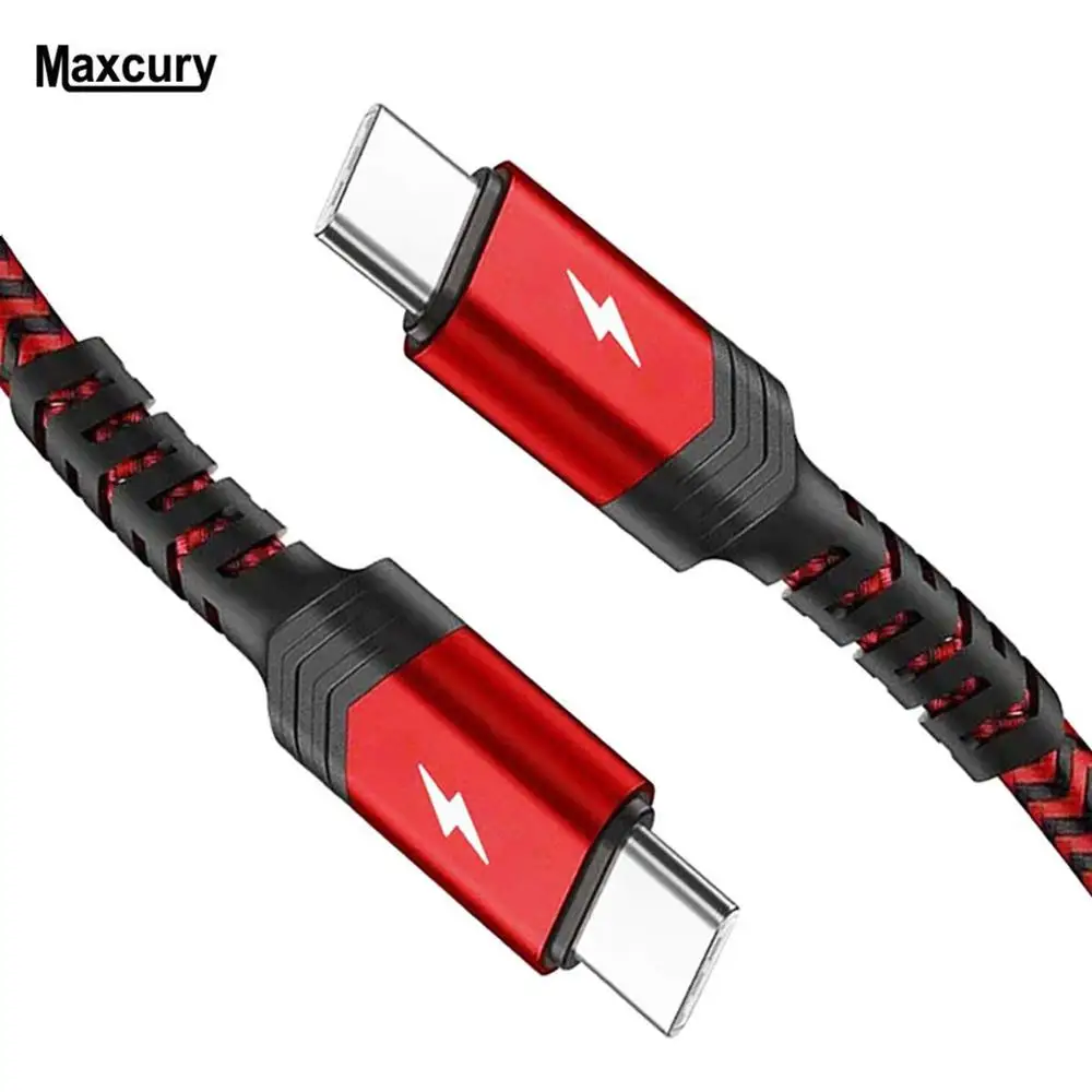 

Maxcury USB Type C Cable Micro USB Fast Charging USBC Cable TO USB C Cable PD 60W For Android phone type c charging cables