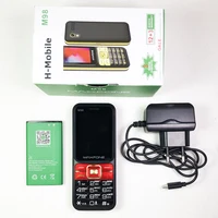 Téléphone portable double carte SIM GSM 2G, 2.4 pouces 6