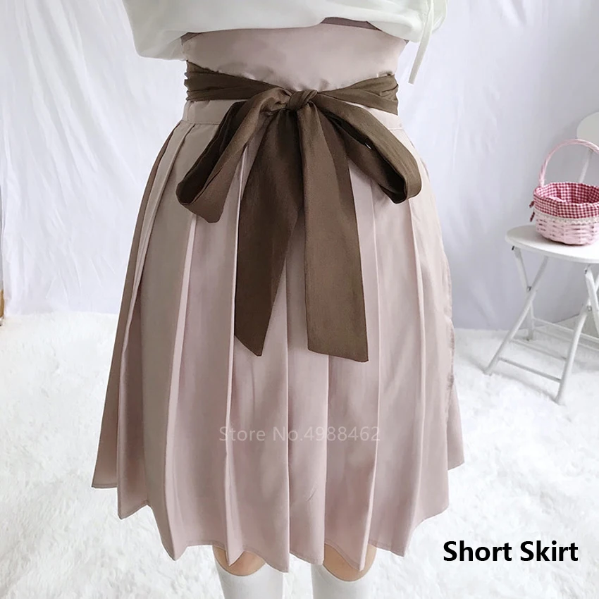 ShortSkirt Anicent китайский традиционный костюм для женщин уличная народная танцевальная одежда цветочный принт элегантный шифон Топ Юбка Hanfu комплект - Цвет: ShortSkirt