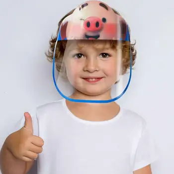 

Transparent Mask Protective Hats For Kids Children Baby Removable Anti Saliva Face Shield Sun Caps Windproof Dustproof Visor Hat