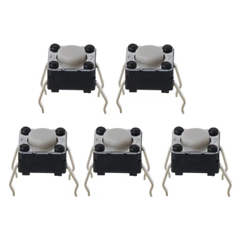 

2020 New 5Pcs Mouse Micro Switch for Logitech M185 M215 G300 G402 G602 M570 6x6x4.3mm