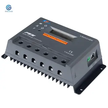 

VS4524BN 12V 24V Solar Power Charge Controller Circuit Diagram 45A PV Solar Controller For Solar Energy System Support MT50 WIFI