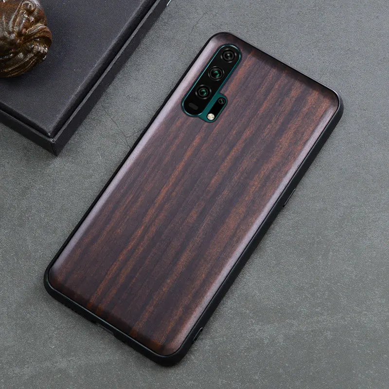 Чехол Honor 20 Pro черное дерево чехол для huawei Honor 20 резной ТПУ бампер Деревянный чехол для huawei Honor 20 Pro