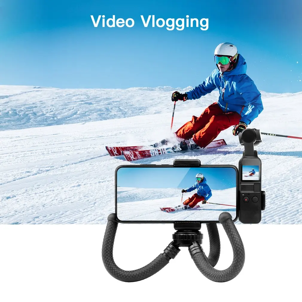 Аксессуары для DJI OSMO Pocket ULANZI OP 1 штатив для мобильного телефона держатель с зажимом для телефона ручной карданный Зажим для камеры