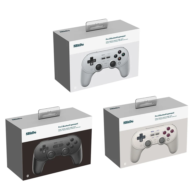 8BitDo  2    е, ̽ƽ ,  Ʈѷ, ٵ ġ PC, macOS, ȵ̵    ̿