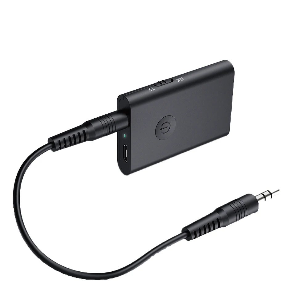Bluetooth 4.2 Wireless 3.5mm Stereo Audio Music Receiver Car AUX Speaker Adapter