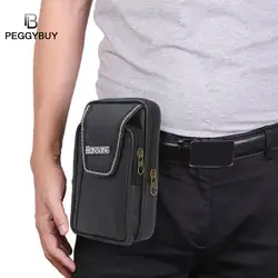 Модная мужская сумка с карманом для телефона из искусственной кожи, мягкая сумка для карт, кошелек для денег, кошелек на молнии