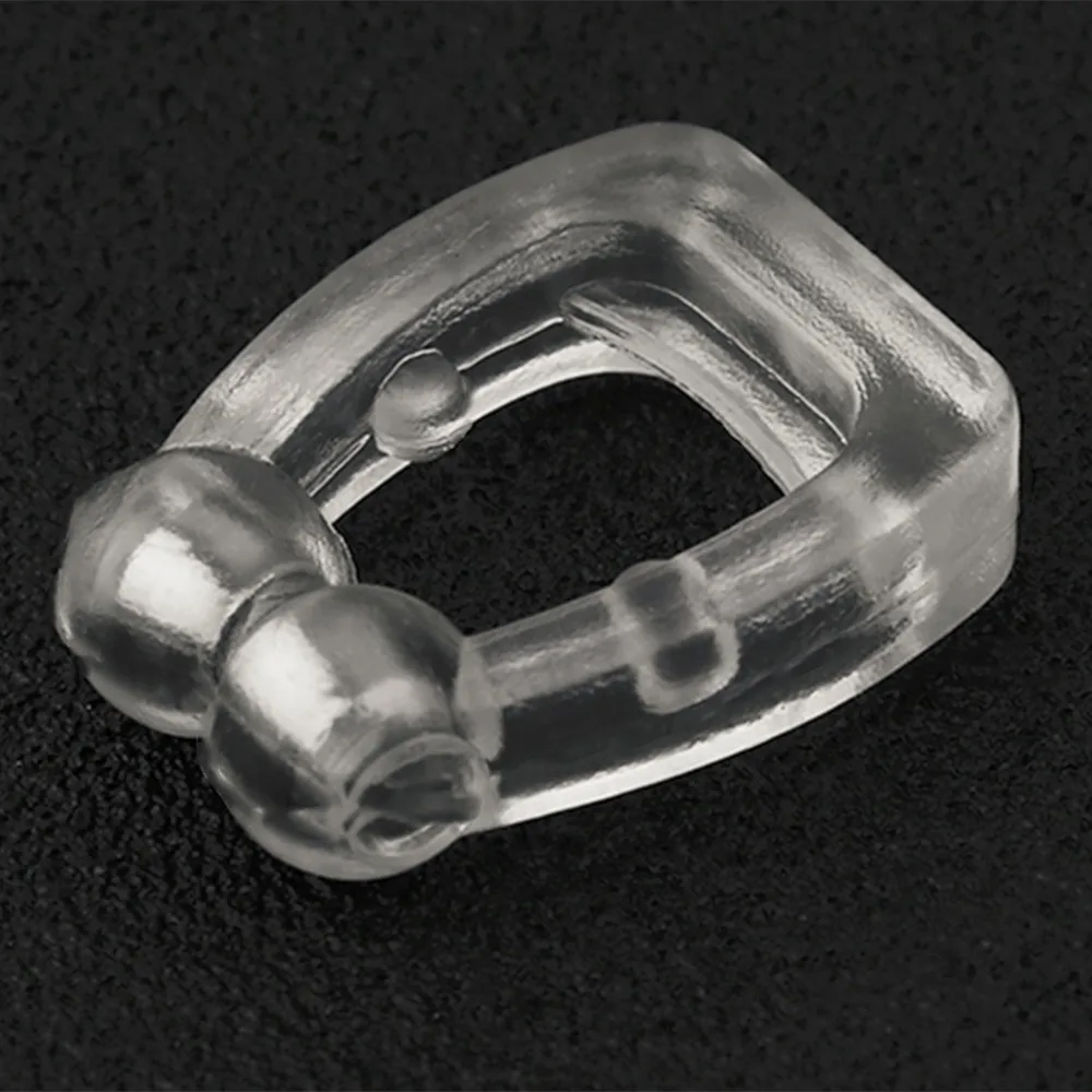 Силиконовый Магнитный чехол против храпа, зажим для носа, футляр для сна, защита от апноэ, ночное устройство с чехлом