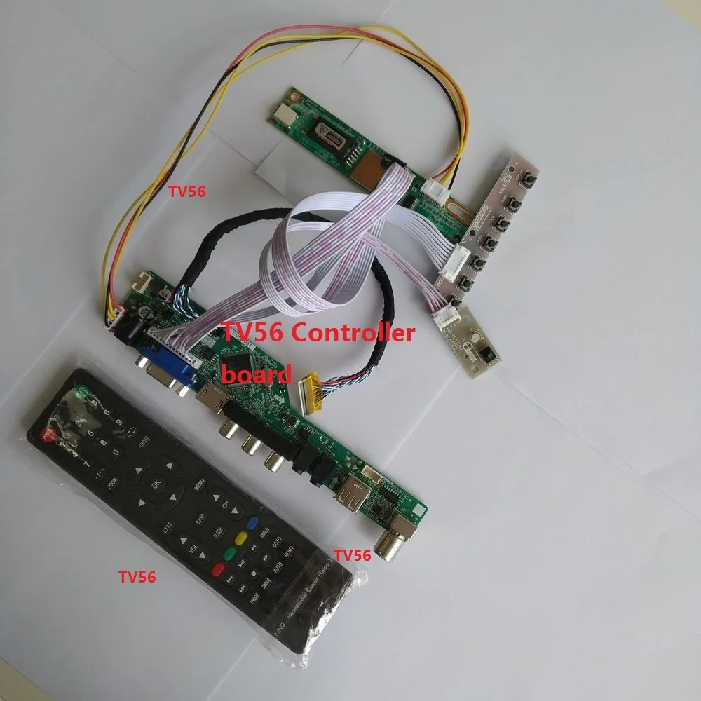 

Для LTN170X2 17,0 "1 ccfl лампы светодиодный DIY 30pin TV контроллер ЖК-карта tv56 VGA AV USB аудио Плата комплект 1440*900 Монитор