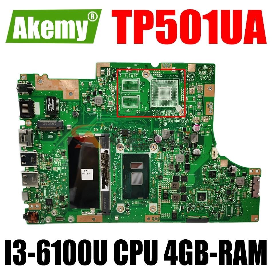 Материнская плата AKEMY для ноутбука ASUS VivoBook Flip TP501UA TP501UAM TP501UJ TP501UQ | Компьютеры и