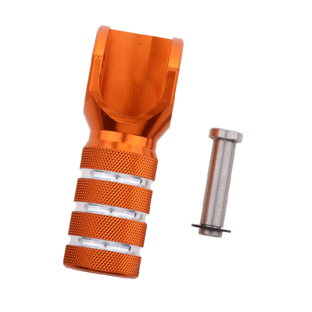 Мотоциклетный ножной контроль задний тормоз педаль колодки+ рычаг переключения передач наконечник для KTM мотоциклов, оранжевый