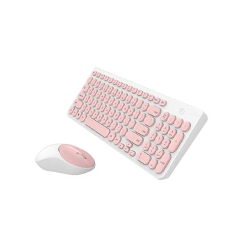 

FD Wireless iK663 0Ultra Slim 1500DPI 2.4G Wireless Keyboard Mouse Set Gaming Keyboard Mouse Combo kit for Desktop Laptop