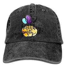 Трик или лечения джинсовая бейсболка s Hat Регулируемая хлопковая спортивная крышка ремня для мужчин и женщин