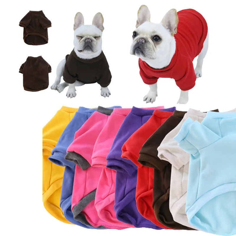 

Stretch Fleece Vest Dog Sweater Warm Fleece Dog Jacket Winter Dog Clothes for Small Dogs Boy Pet T-Shirt Vest Costume Clothes