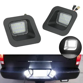 

2*LED License Plate Rear Bumper Light For Dodge Ram 1500 2500 3500 W/ Decoding Increased Visibility And Definition