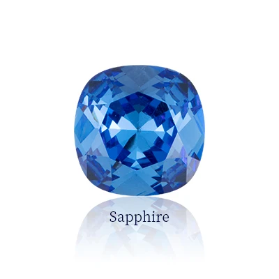K9 Glass Square Rhinestones New Design Pointback Blue Crafts Crystals Clothing Jewelry Accessories Loose Glue On Nails Stone Sapphire