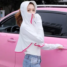 Одежда для защиты от солнца, женская короткая УФ-защита, лето, стиль, тонкое пальто, универсальная Солнцезащитная рубашка для велоспорта, защита от солнца C