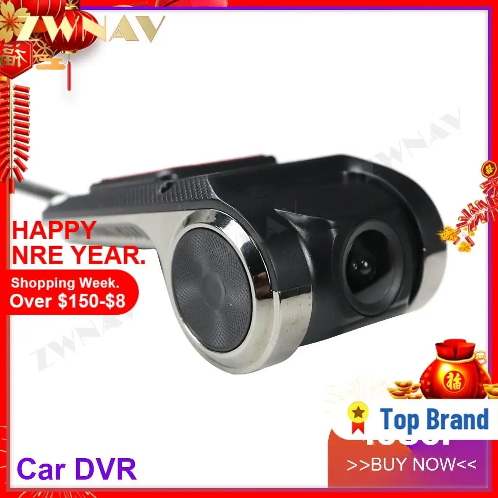 Автомобильный видеорегистратор камера USB DVR 1080P для Android 4 4/5 1/6 0/7 1/8 0 ночная версия