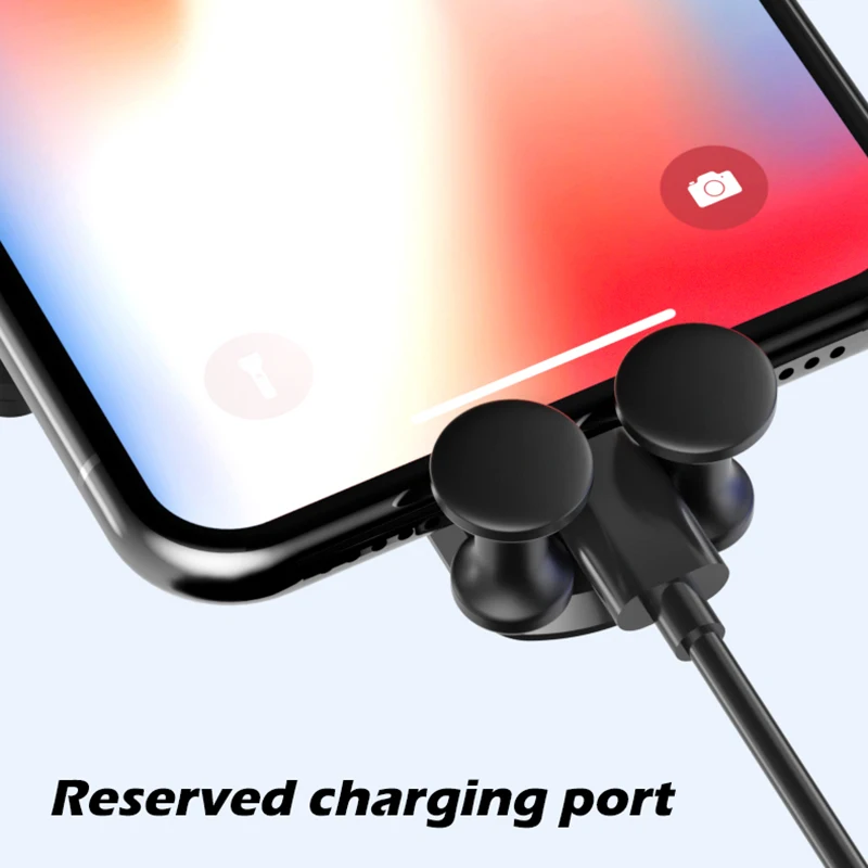 10W Car Wireless Charger For iPhone 12 11 Pro Max XS XR X Car Gravity Mount For Samsung S21 Note 20 Ultra Charge Phone Holder