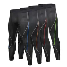 Men Stretcht Compression pants mens Autumn jogger Gym sports running tights fitness elastic marathon quick-drying trousers