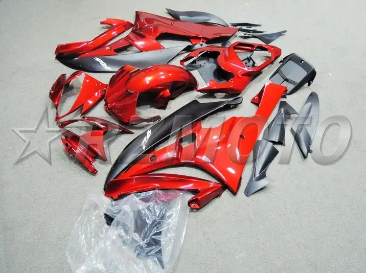 Новые ABS полные комплекты обтекателей подходят для YAMAHA YZF-R6 2006 2007 Обтекатели набор YZF1000 YZF R6 06 07 корпус инжектора части красный черный