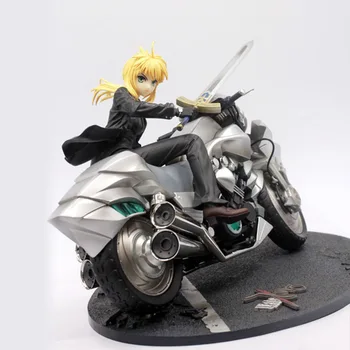 

Fate stay Night Saber Motorcycle Pvc Action Figure Model Toys Collectible Doll
