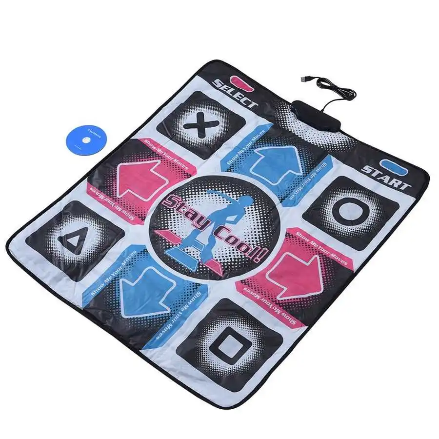 Non-Slip Single Dance DDR Dancing Step GAME Yoga Mat/Pad Blanket USB for PC | Электроника