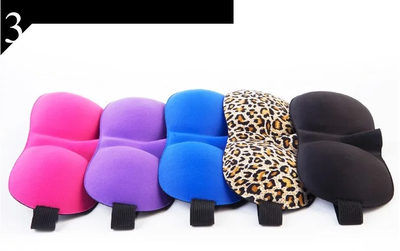 1Pcs New Pure Silk Sleep Rest Eye Mask Padded Shade Cover Travel Relax Aid Blindfolds Free Shipping | Красота и здоровье