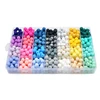 LOFCA 100Pcs/lot 12MM Round Shape Silicone Teething Beads Baby Teether For DIY Nursing Necklace Food Grade Chew Beads ► Photo 3/6
