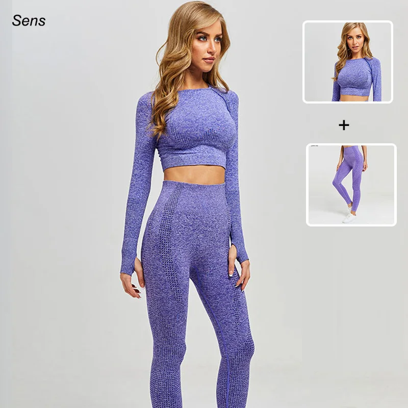pink set Лидер продаж, женский спортивный костюм, Леггинсы для йоги, ropa deportiva mujer, женские спортивные штаны для йоги, одежда для спортзала, одежда для йоги, Женский комплект для йоги - Цвет: pink set