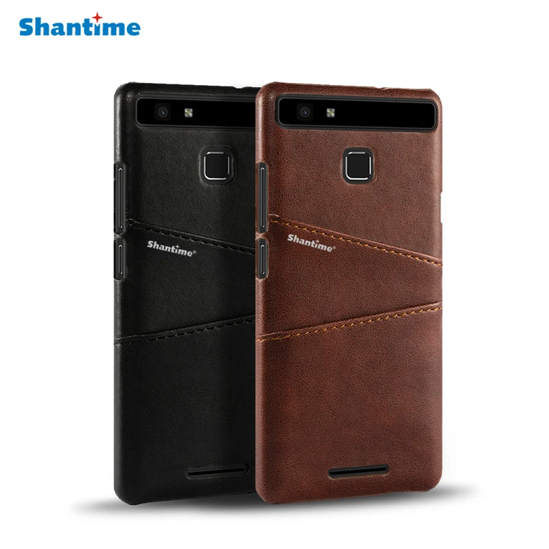 

Leather Wallet Case Card Slot Case For Vernee Thor E Business Case For Vernee Thor E 5.0" Cover Leather Back Cover